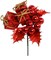 Holly Red Pick w/ Boxes & Balls - Set of 2, Vibrant Holiday Accents, Christmas Decor for Wreaths & Arrangements - Perfect for Home, Office - 2024 Christmas Collection, Floral Home by Artificial Flowers